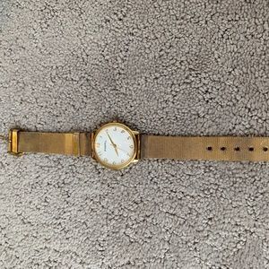 Fossil Watch Gold